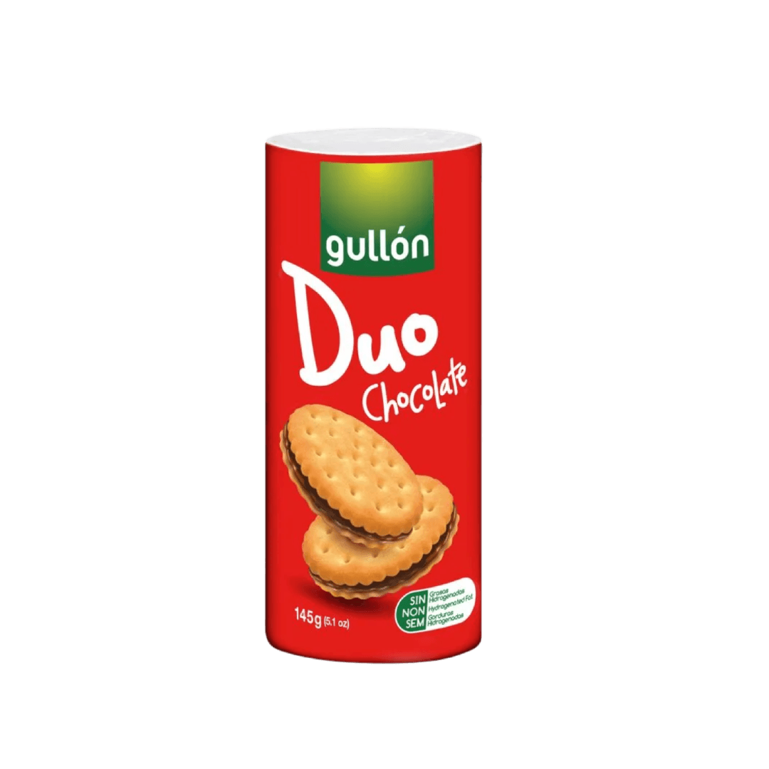Biscoito Gullón Mega Duo Chocolate 145g
